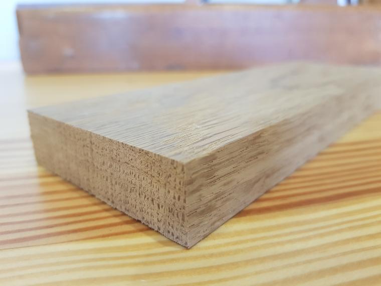 Solid shop oak veneer